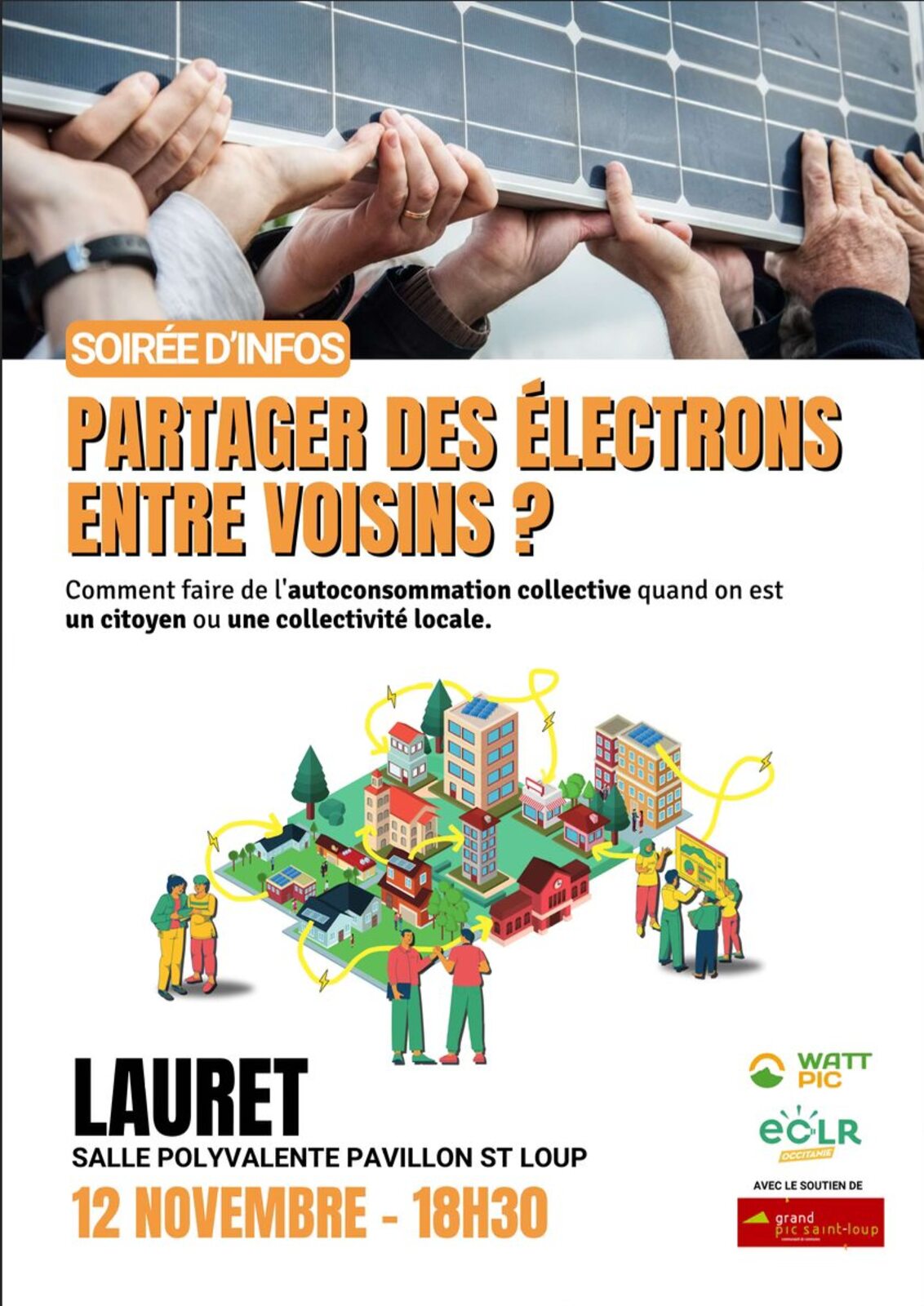 Watt-Pic : L'autoconsommation collective d'électricité